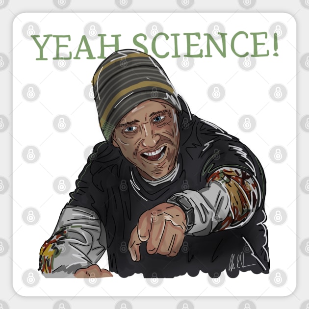 Yeah, Science! Magnet by 51Deesigns